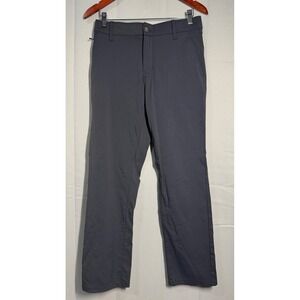 Weatherproof Vintage Mens Gray Regular Fit Stretch Chino Pants Size 32x29